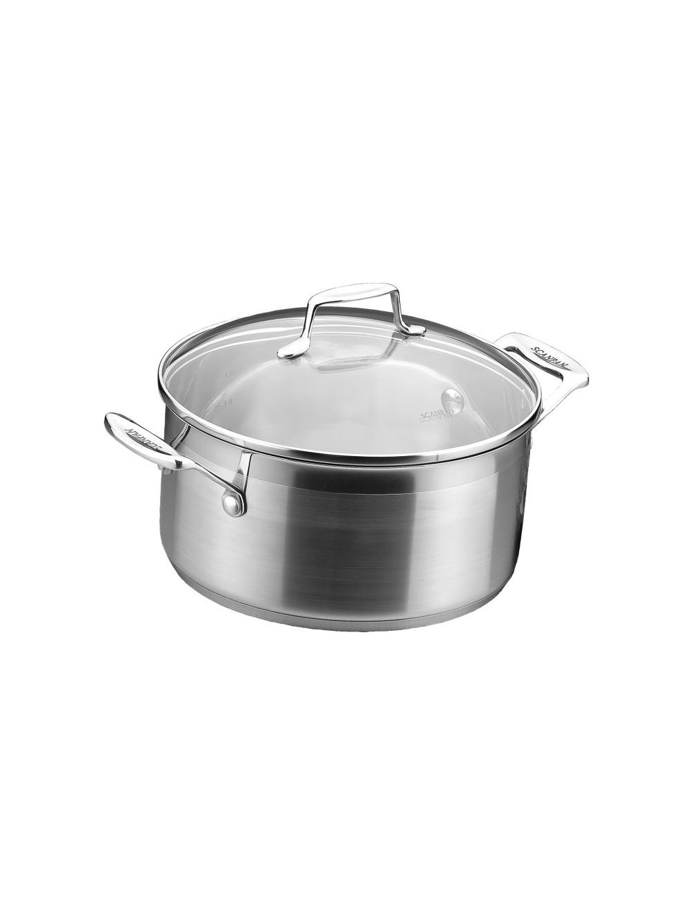thumbnail image 2 of Scanpan Impact 20cm Stainless Steel Stockpot With Lid - 4.7 Litres (Model 22039) 2 of 5