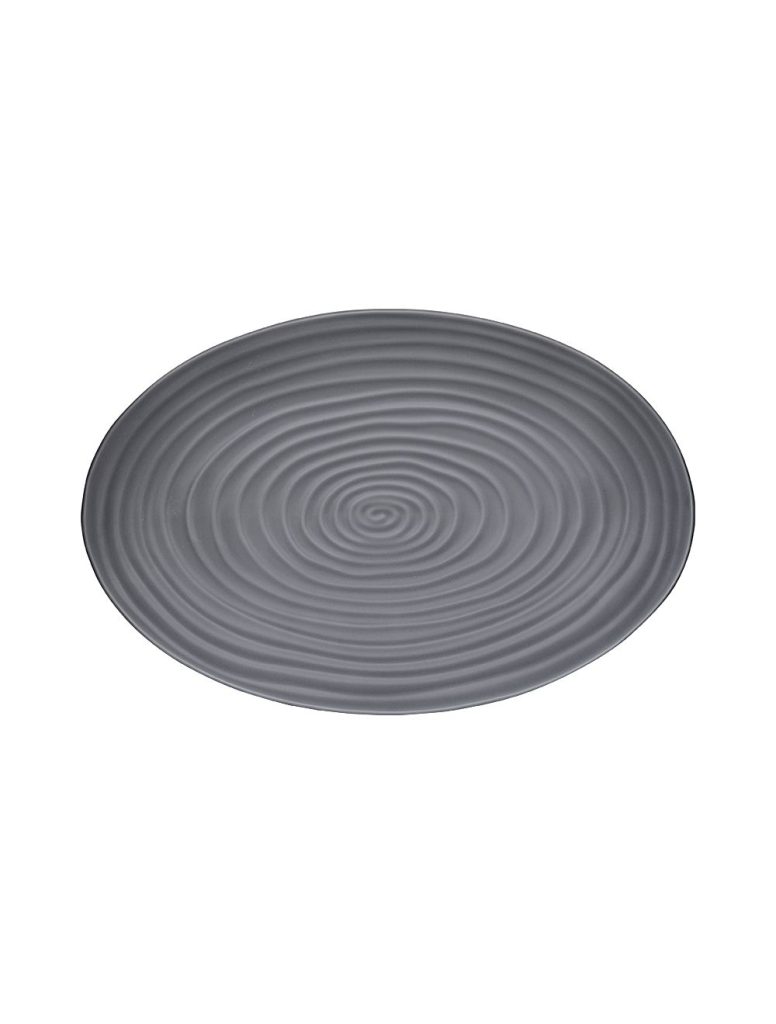Bubble Oval Platter in Bubblegum