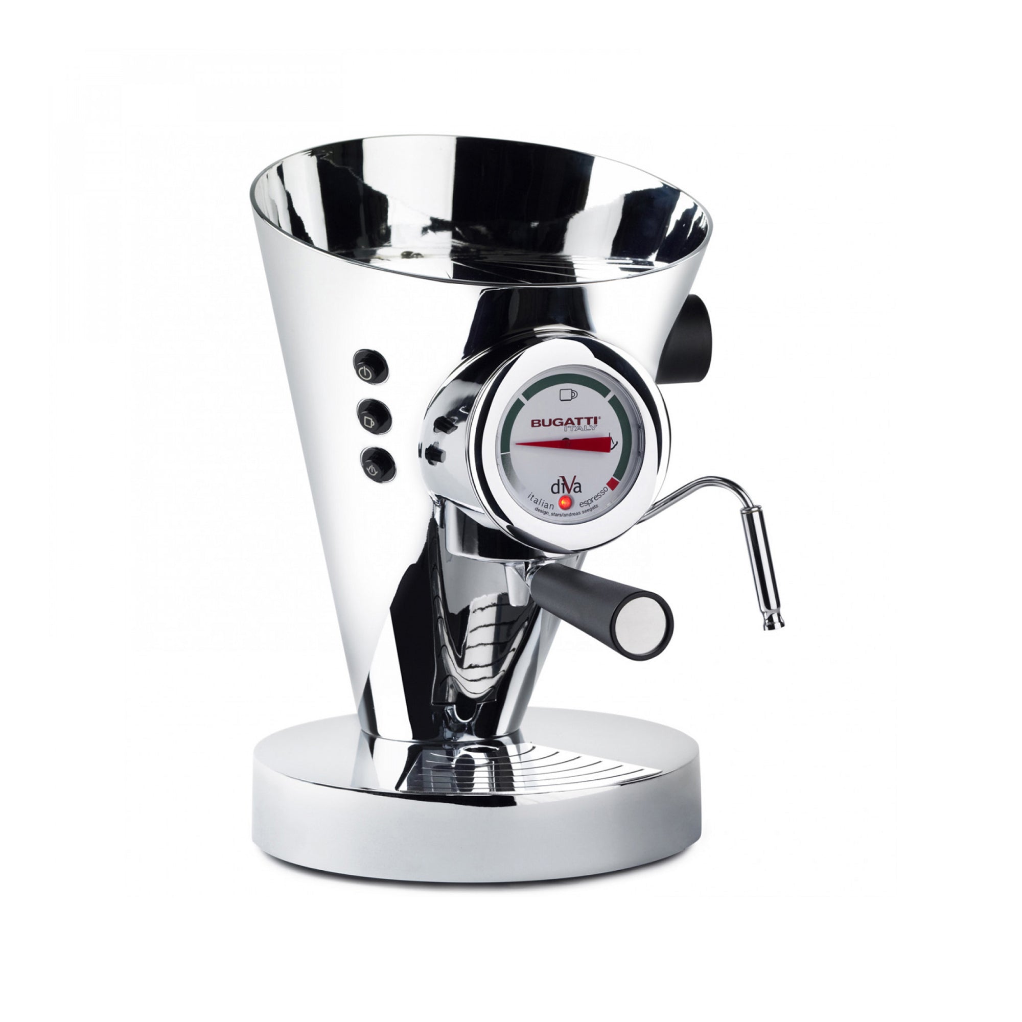 Bugatti Diva Espresso Machine Steel